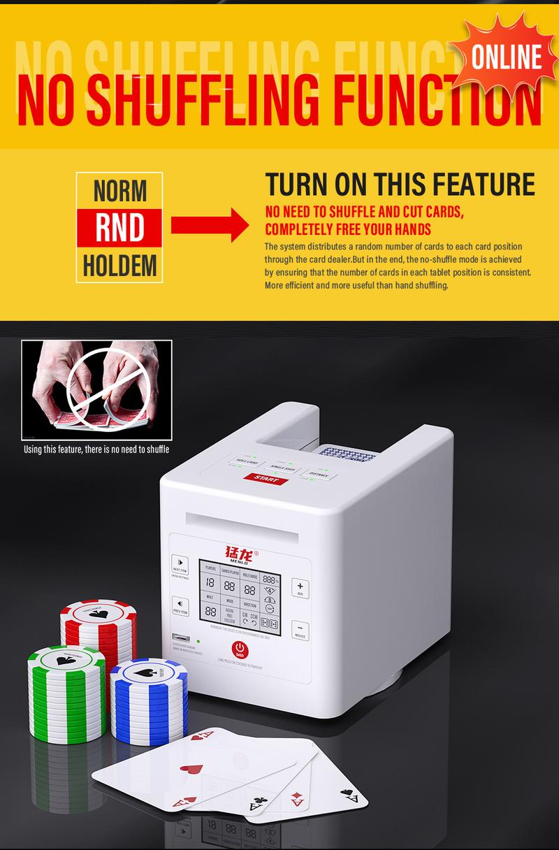 Product Introduction of Full-automatic Licensing Machine To Combat Landlord Guantian Texas Reshuffle Licensing One Machine 3