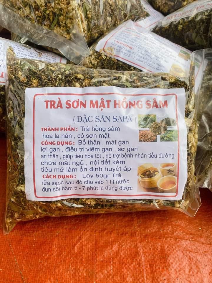 Product Introduction of 1kg trà sơn mâth hồng sâm thơm ngon Nước Trà 7
