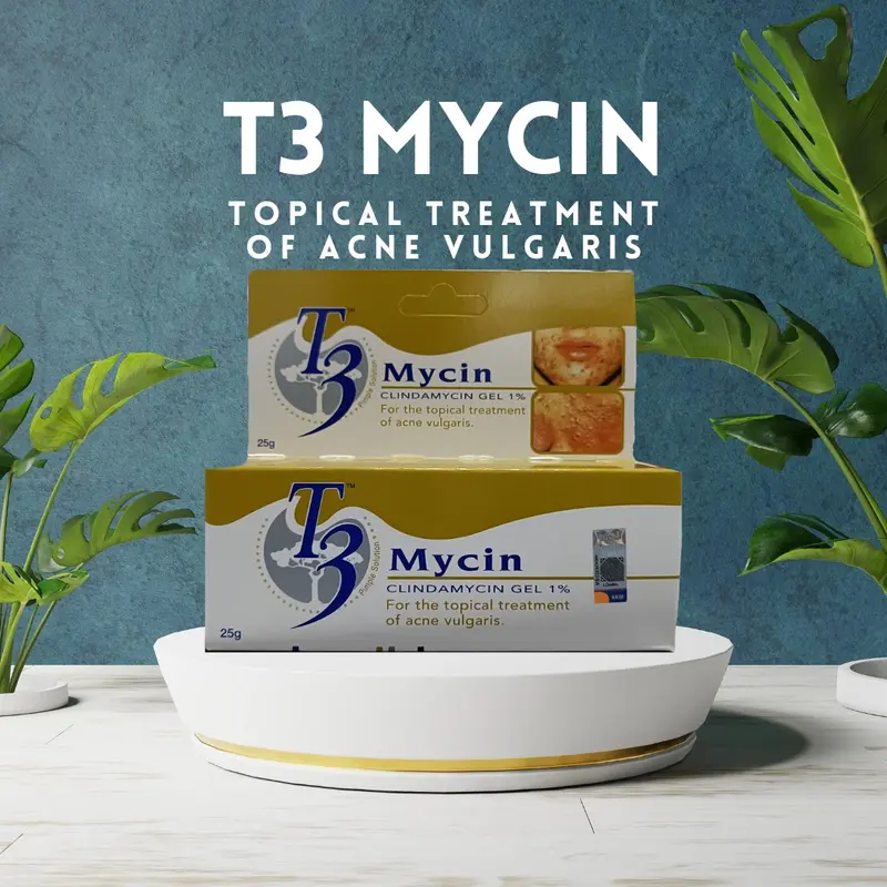 T3 Mycin Clindamycin Gel - TikTok Shop Malaysia