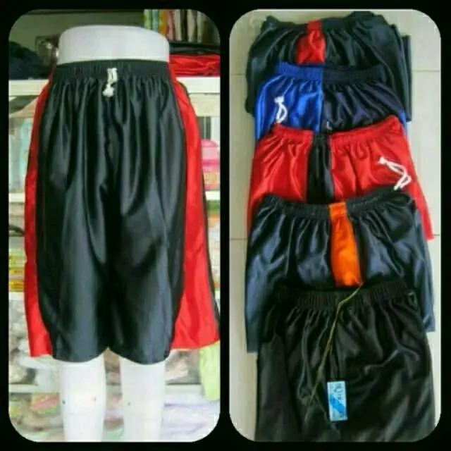 PAKET 3 DAN 6 CELANA FUTSAL CELANA PENDEK PRIA PARAGON CELANA PENDEK HARIAN