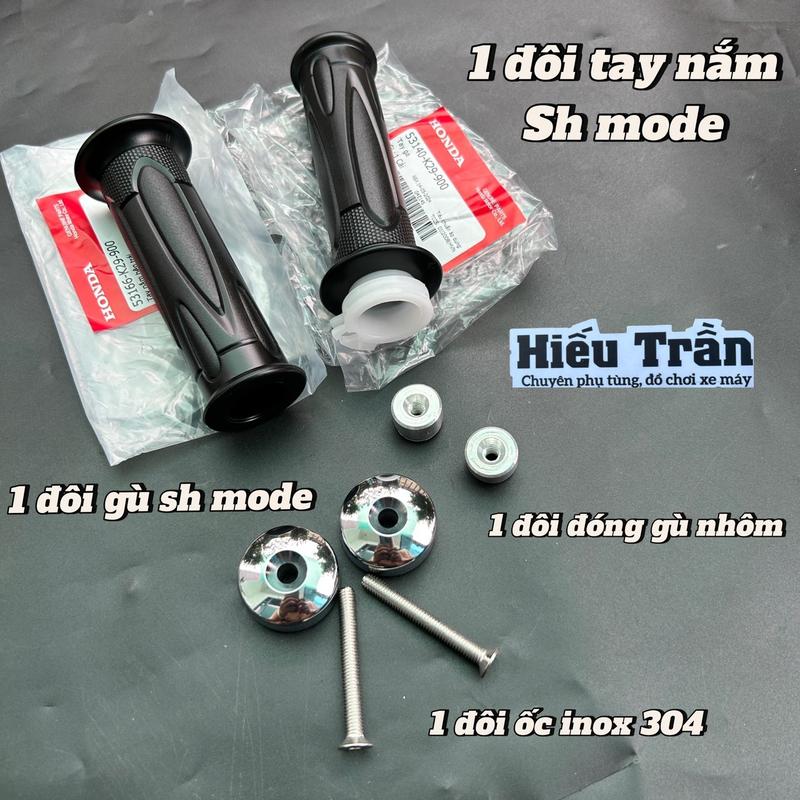 Bao tay Sh Mode Gù inox mỏng chính hãng kèm đóng gù nhôm Phụ Kiện Phụ Tùng