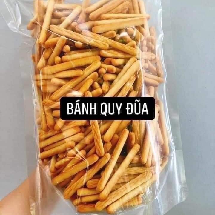 500gr bánh quy đũa mặn vị bơ sữa Snack Ăn Vặt Food