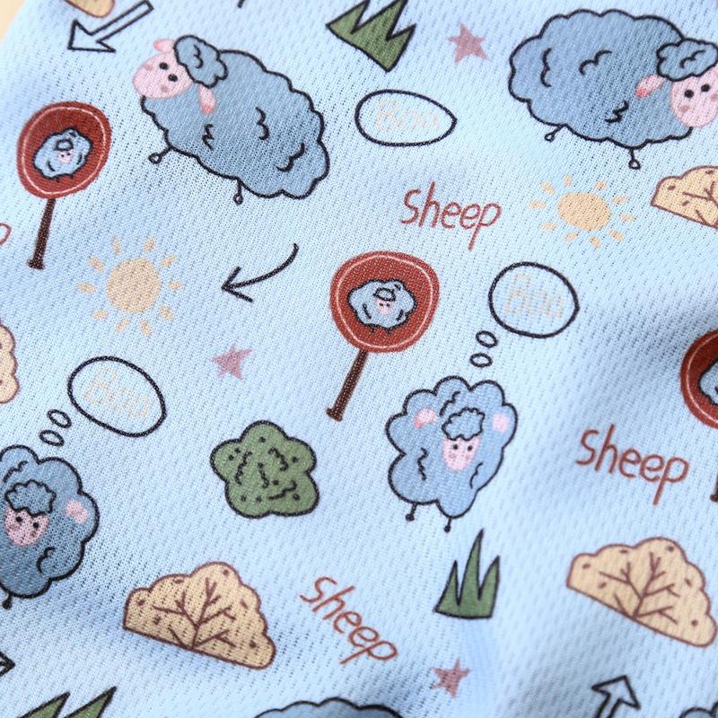 New Cute Pet Dog Clothes Small Medium Dog Comfortable Pet Vest Cartoon Printed Pattern Breathable Dog T-shirt 5