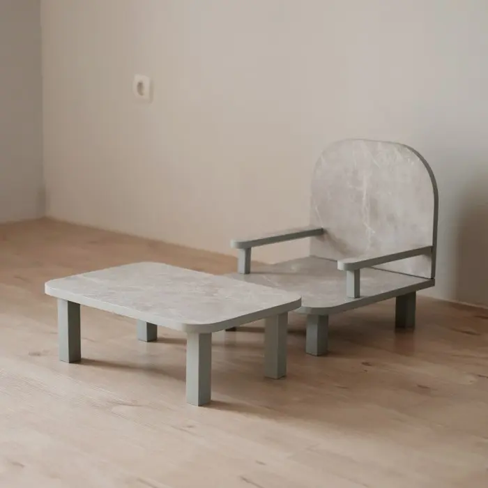 PROMO BIG SALE JUAL MEJA MAKAN + KURSI HEWAN (TABLE CHAIR SET) UNTUK ANJING & KUCING 4