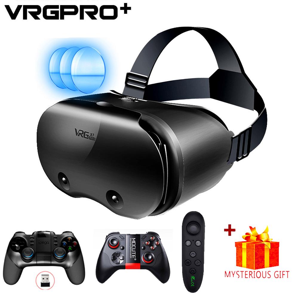 3D Virtual Reality VR Glasses For iPhone Android Smartphone Cell Mobile Phone Helmet Headset Wirth Real Lenses Goggles Devices - Image 5