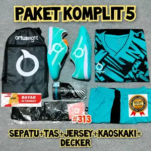 Paket komplit 5 sepatu futsal Ortus terbaru terlaris dan berkualitas