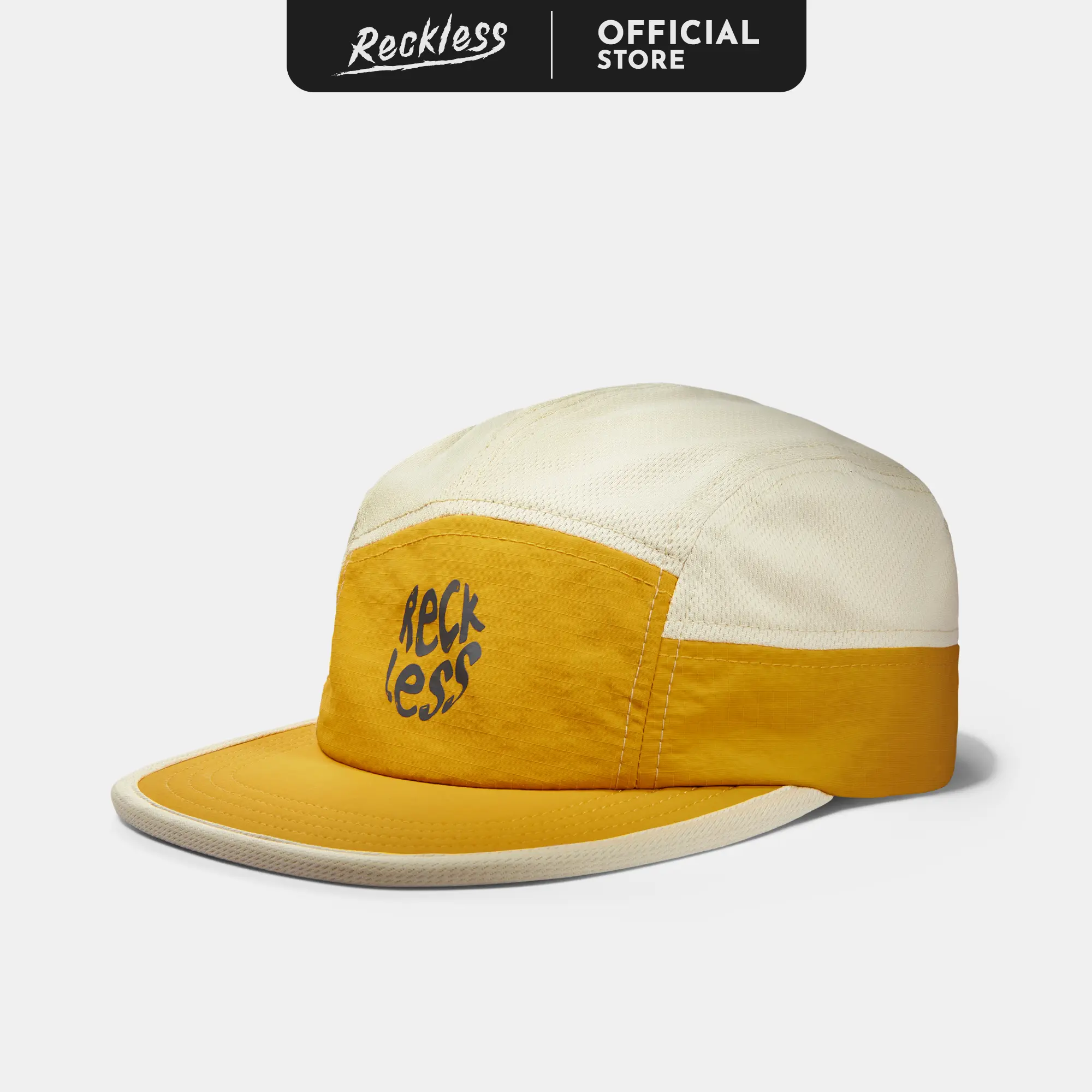 Nón Lưỡi Trai 5 Múi Thể Thao Reckless - Atalanta Cap - Vải 100% Recycled Polyester Xử Lý Chống Nắng UPF 50+