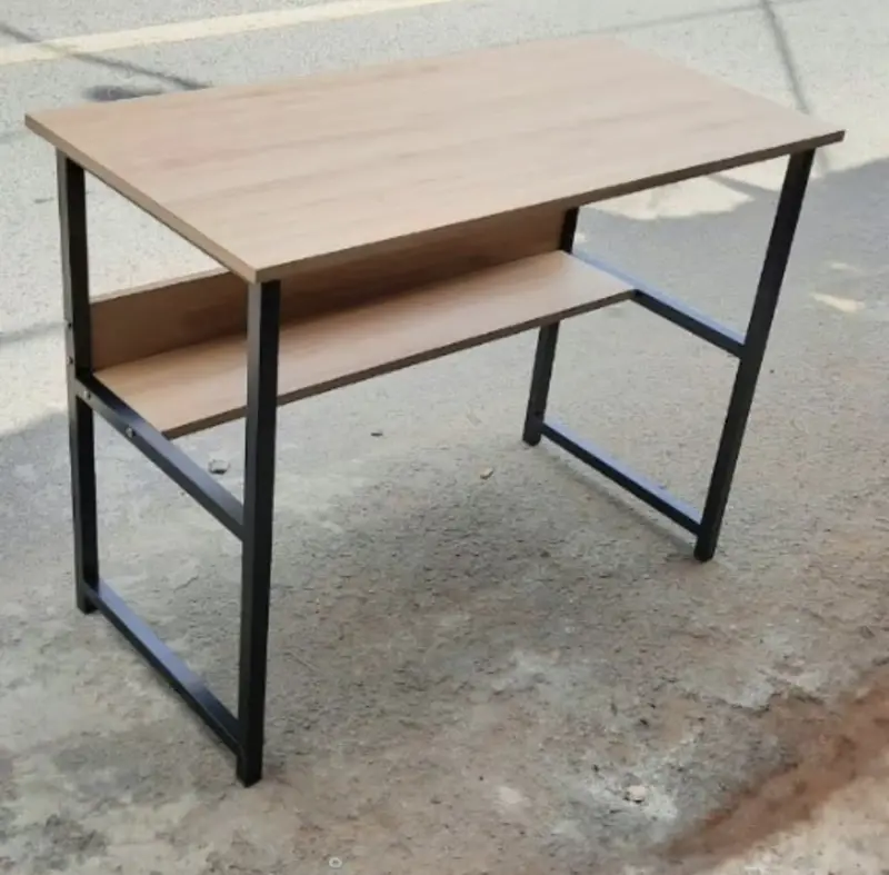 [FREESHIP] Bàn Lửng Làm Việc Bàn Học Chân Sắt Kèm Kệ Lửng Tiết Kiệm Không Gian Phòng - Bàn Lửng bàn làm việc 1