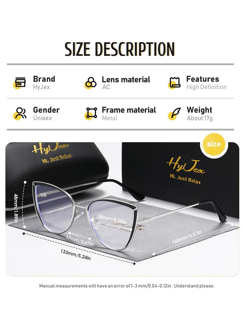 Product Introduction of Unisex Fashionable Full Frame Eyeglasses, Trendy Casual Eyeglasses for Work, Daily Clothing Decor, Perfect for Student Daily Use 1