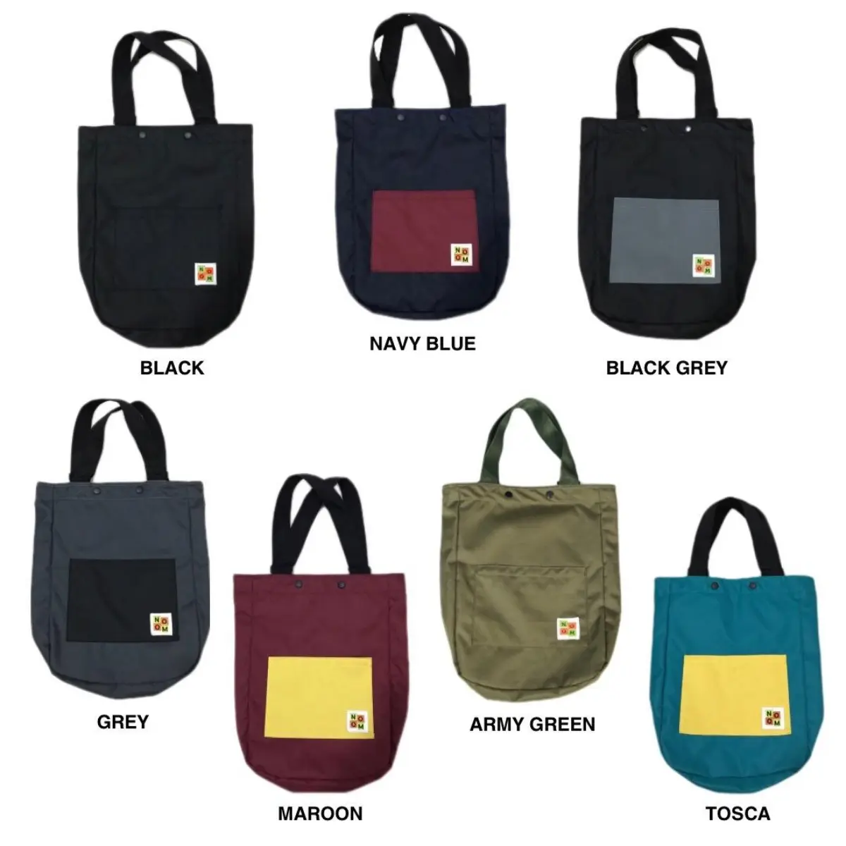 Noom Studio Barlow 2 in 1 Totepack Tote Bag & Backpack Codura Minimalis Unisex Pria Wanita