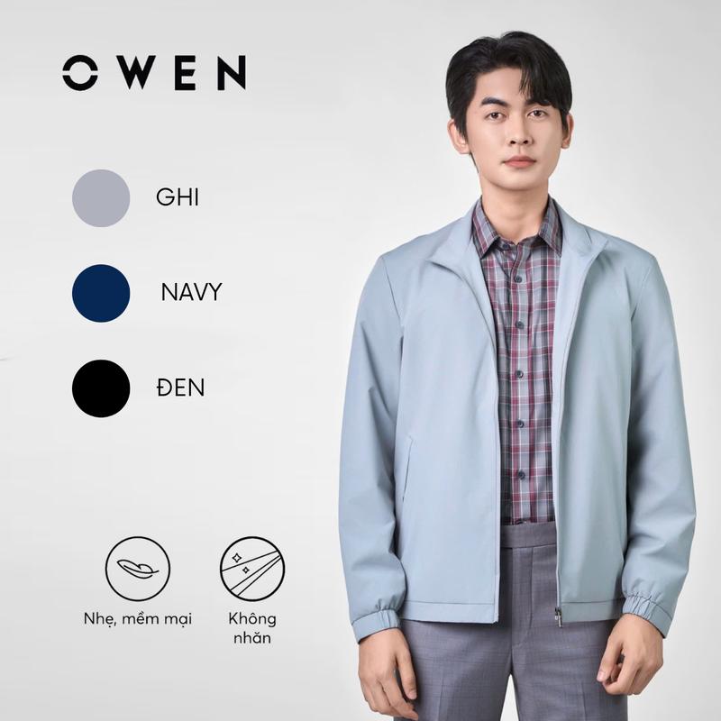 OWEN - Áo khoác gió nam 2 lớp Mỏng nhẹ Menswear Jacket aokhoac nam