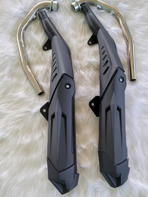 Ống xã xe máy PÔ WINNER MÓC NỈ KÈM ỐP THÁI Phụ Kiện Phụ Tùng