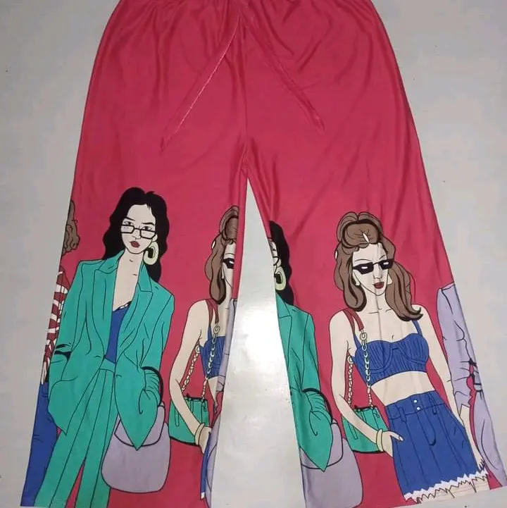 10pcs Ladies Long Squarepants 31inches length fit 28-34 Trouser Womenswear Cotton Spandex Lady Lingerie trouserpants outfit