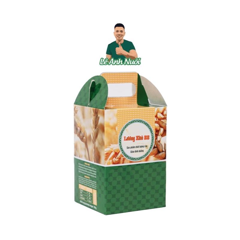 Lương khô B.B hộp 700g gồm 10 túi mỗi túi 2 thanh.