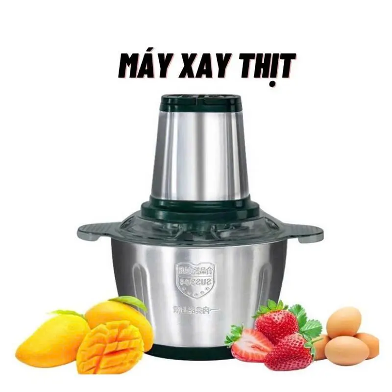 Máy xay thịt đa năng gia đình cối thép không gỉ, Lưỡi có thể tháo rời , Tốc độ biến thiên mạnh động cơ 300W ,Chiết xuất dinh dưỡng ,Nghiền đá .Bảo hành hoàn trả trong vòng 7 ngày.