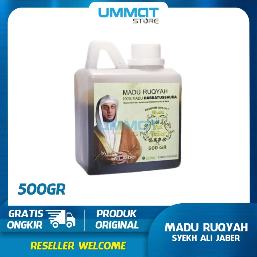 Madu Habatussauda Ruqyah Syekh Ali Jaber 500 gram