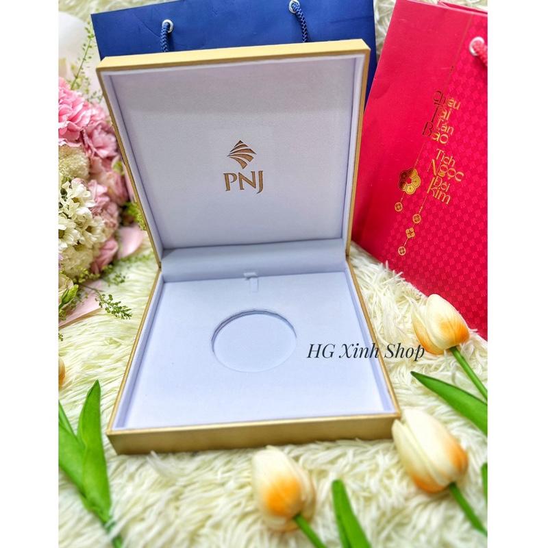 Hộp PNJ kiềng cưới Chính Hãng New ( không kèm trang sức) 1