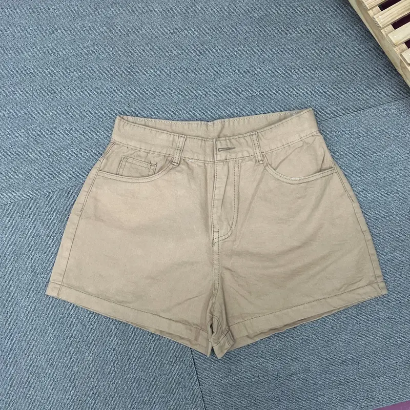 Quần Short Kaki Nữ Bigsize 4 Màu Ms 1046 Pants Women Đen 5