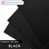 Gambar Margono Kertas Warna A4/F4 Linen Jerman Hitam 200 gsm - 20 Lembar - A4 dari Margonopaper Kota Semarang 3 Tokopedia