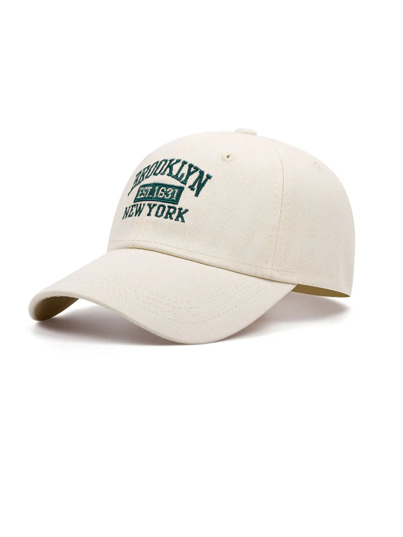 Creative Letter Embroidered Baseball Cap, Summer Sun Protection Hat, Casual Trendy Baseball Cap for Men & Women, Fashion Accessories for Daily Wear