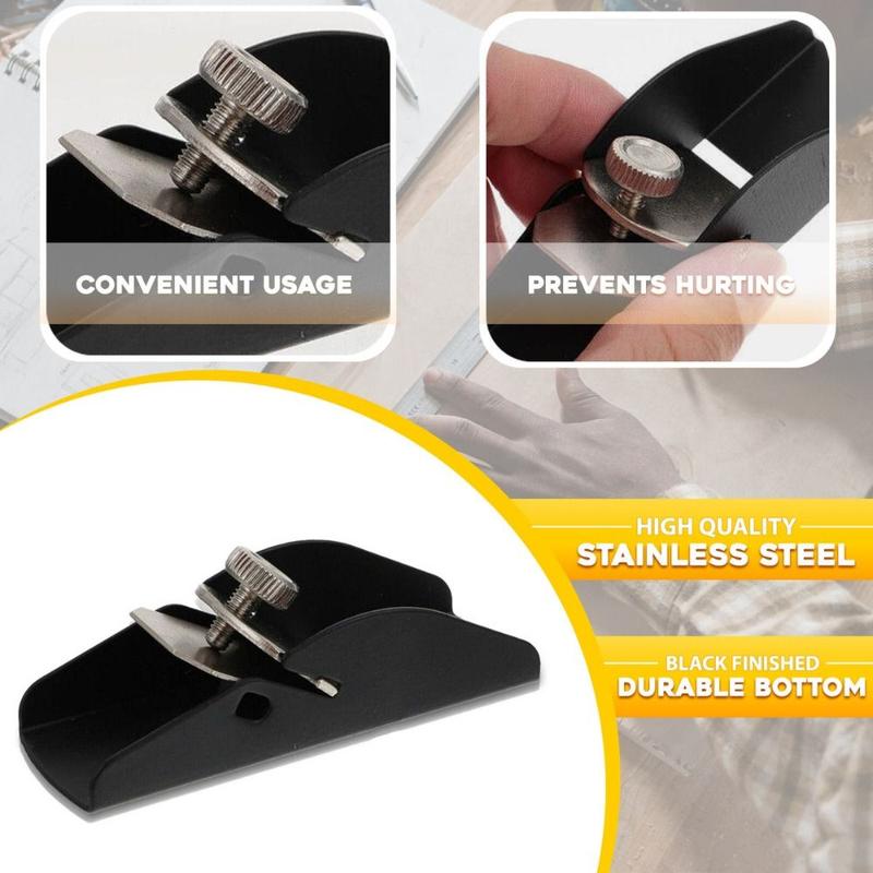 Product Introduction of Portable Carpentry Tools Mini Trimming Plane Manual Stainless Steel Banding Trimmer Hand Tools Durable Edge Planer 20