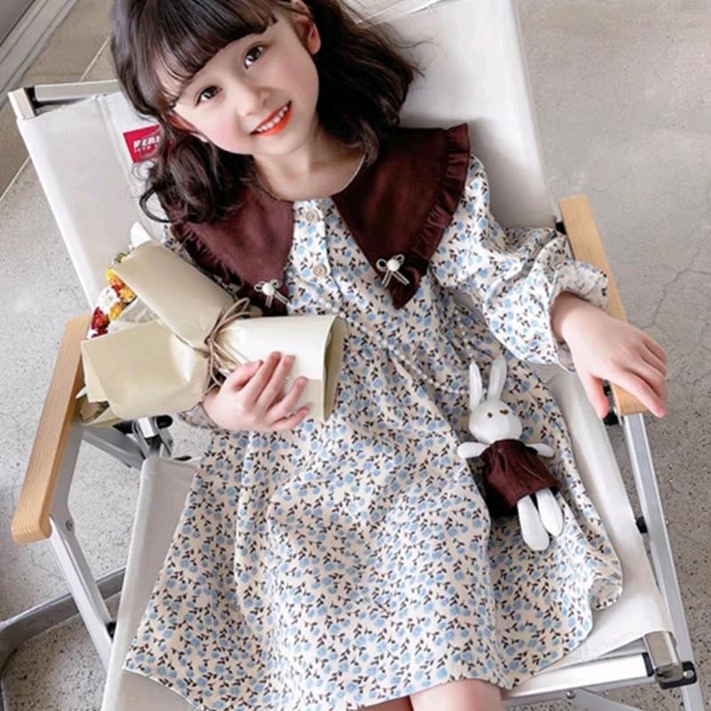 4-9th dress premium - dress anak import- dress Polos - dress boneka - rok anak cewek 2