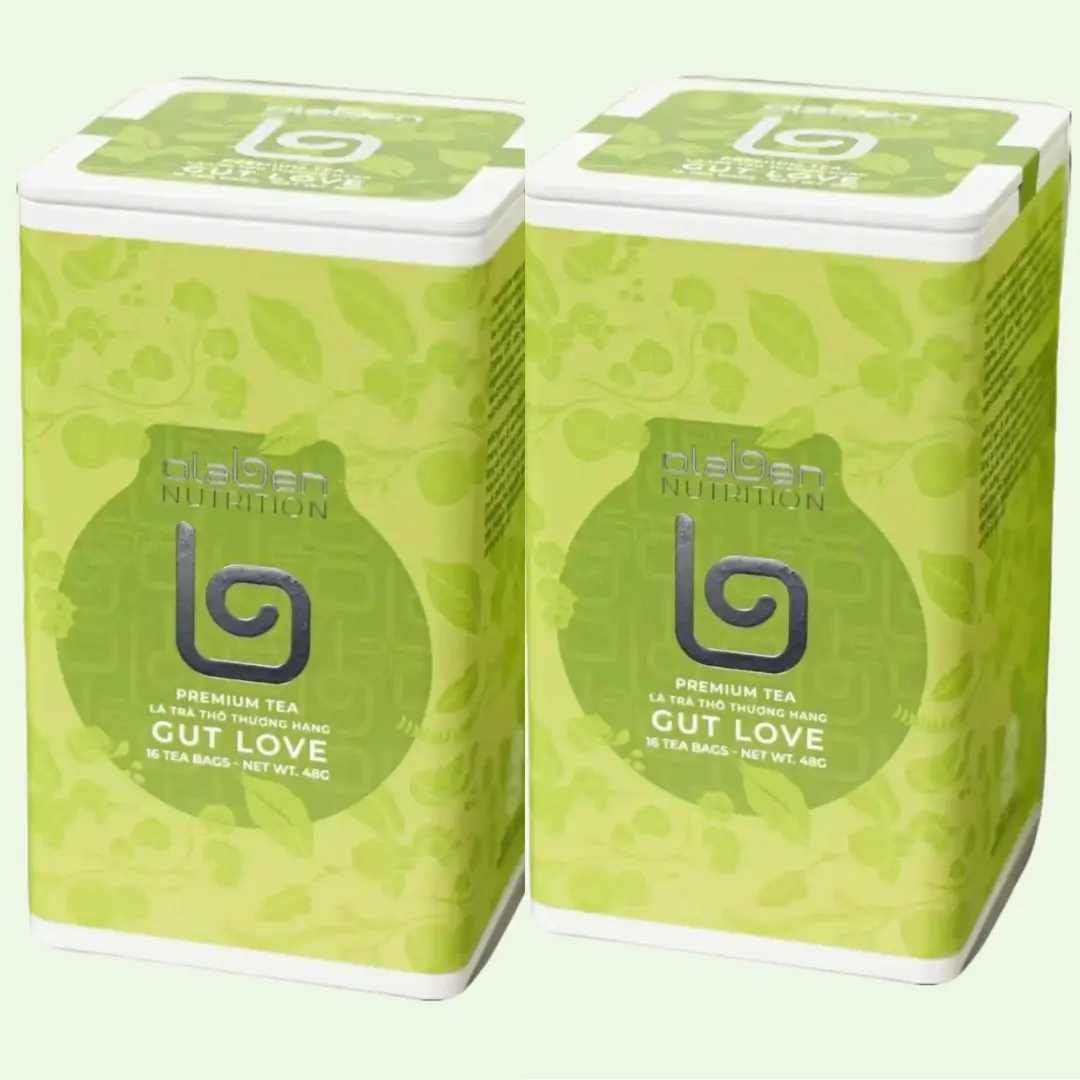 02 HỘP OLABEN NUTRITION Trà Thảo Mộc Từ Thiên Nhiên - Gut Love Tea 48g Chè Nước Trà trà  thảo trà  thảo