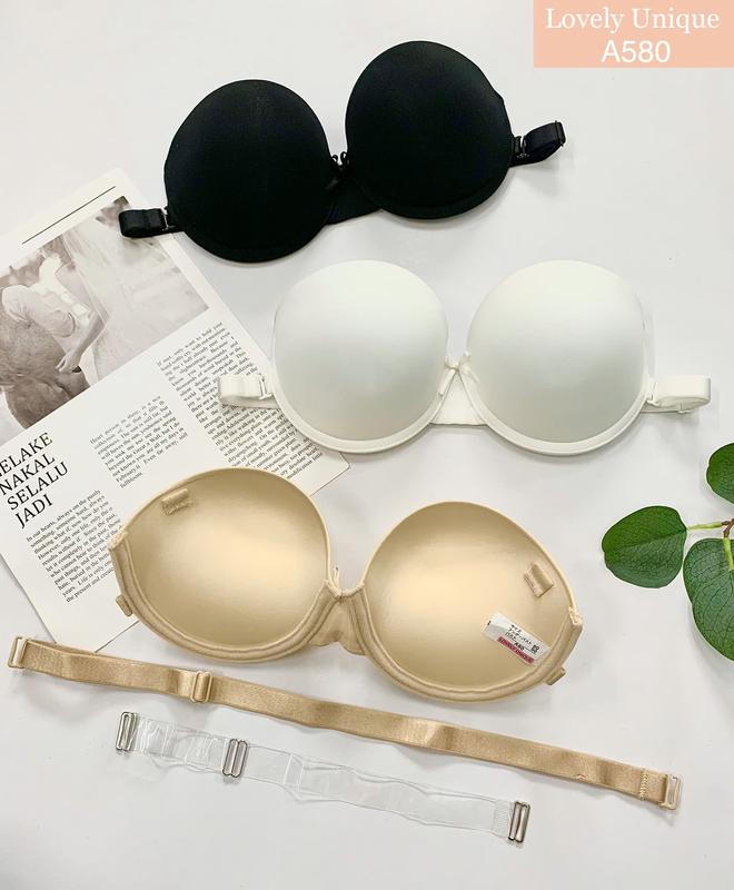 Áo cúp ngực phối đồ hở vai có dây trong thay đổi linh hoạt Lovelyvn 580 Women Nữ