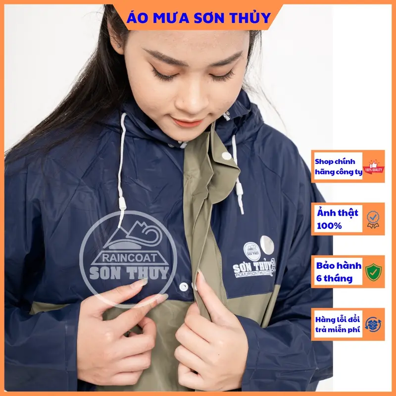 Bộ quần áo đi mưa không thấm nước cao cấp 6