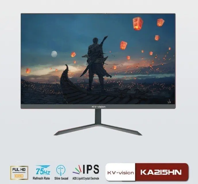 màn hình máy tính kvision 22 inch FullHD 75hz IPS