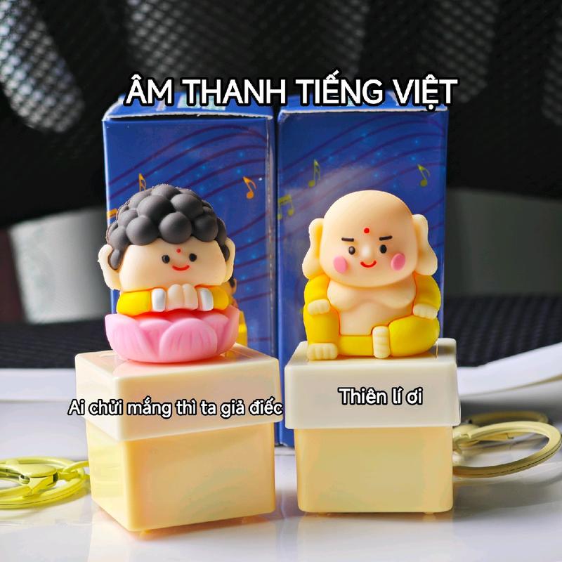 Móc khoá tịnh tâm Tiếng Việt ,móc khoá tích đức móc khoá bàn phím cơ nam nữ Móc chìa khoá