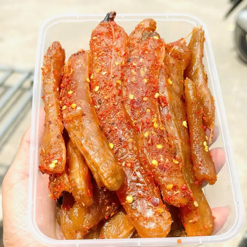 103K hộp 500g mứt me rim muối ớt cay 0