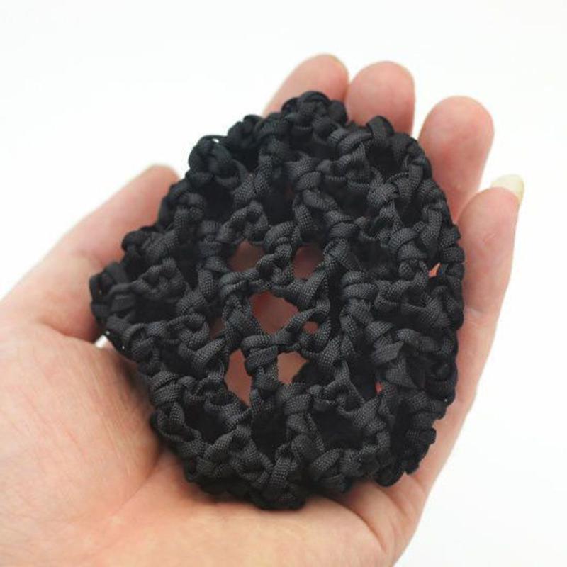 Ayixdiou Full-Cap Style Hairnet Thick Mesh Design High-Elastic Hair Net Secure Fit Non-slip Hairnet Hair Accessories 8