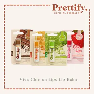 VIVA White Moisture Balm Chic On Lips | Pelembab Bibir 4.2g | Strawberry Orange Aloe Choco | Lembab VIVA White Moisture Balm Chic On Lips | Pelembab Bibir 4.2g | Strawberry Orange Aloe Choco | Lembab