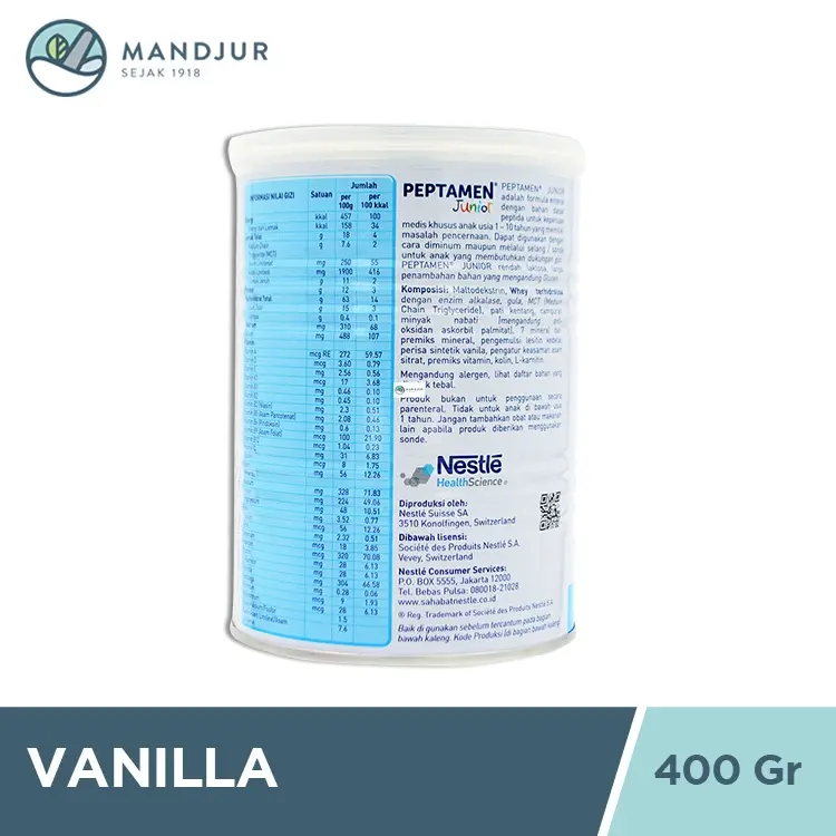 Peptamen Junior 400 Gram - Susu Gangguan Pencernaan Anak 2
