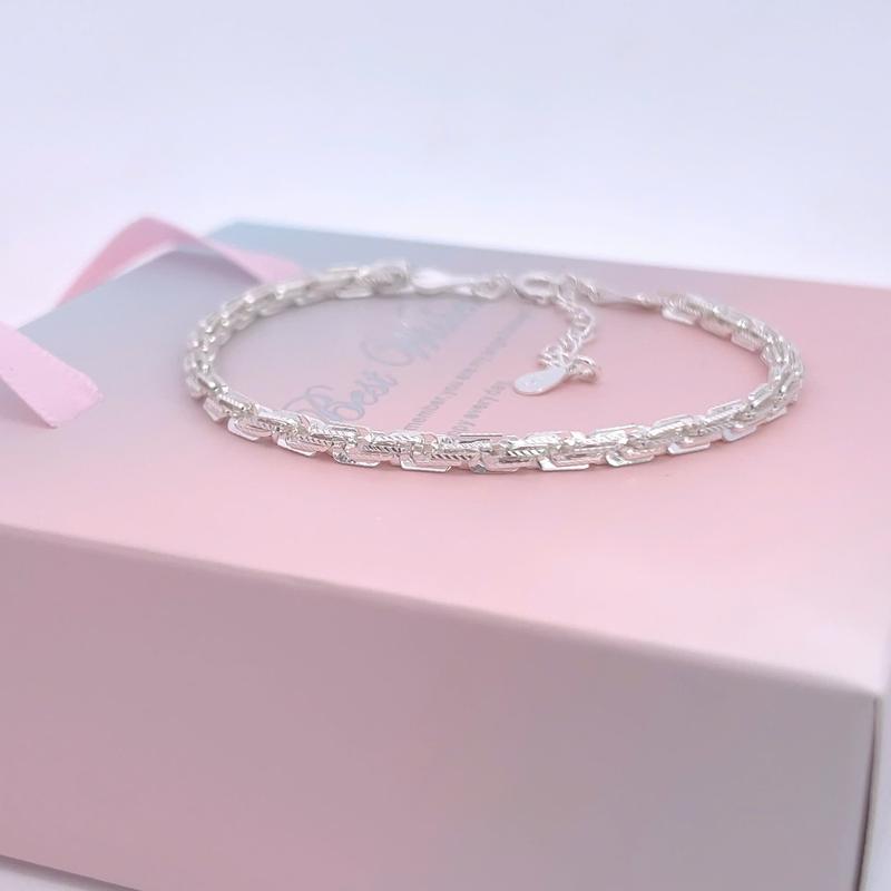 PS59. Lắc unisex bạc cao cấp– by Pure.Silver Concept 5