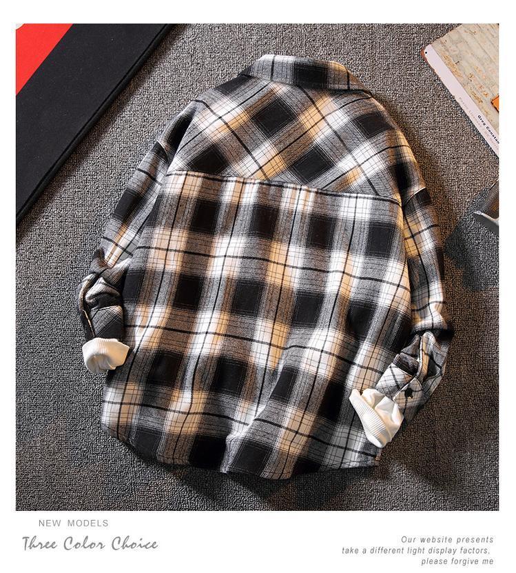 Product Introduction of Áo Sơ Mi Kẻ Sọc Cotton, Cho Bé Trai, Phong Cách Hàn Quốc, Trẻ Em Trung Bình Và Lớn, Thích Hợp Cho Mùa Xuân Và Mùa Thu, Hàng Mới Về 2024, Áo Dài Tay, Quần Áo Mùa Xuân 7
