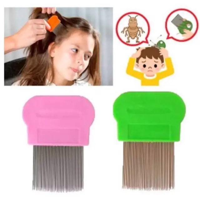Stainless Lice Terminator Hair Comb Brushes Magic Suyod Haircare Heatless Durable Steel Stainless Steel