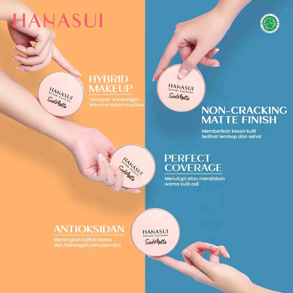 Hanasui Serum Cushion Soul Matte