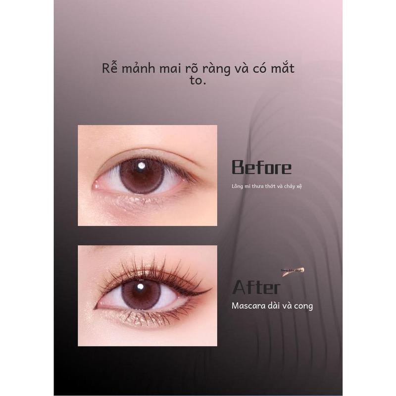 Mascara Siêu Chống Thấm Nước, Lâu , Chống Nhòe, Kéo Dài Và Làm Phồng, Để Trang Điểm Mắt Tuyệt Đẹp mat  nuoc Cosmetic Nữ Women Mỹ Phẩm mascara  đầu 4