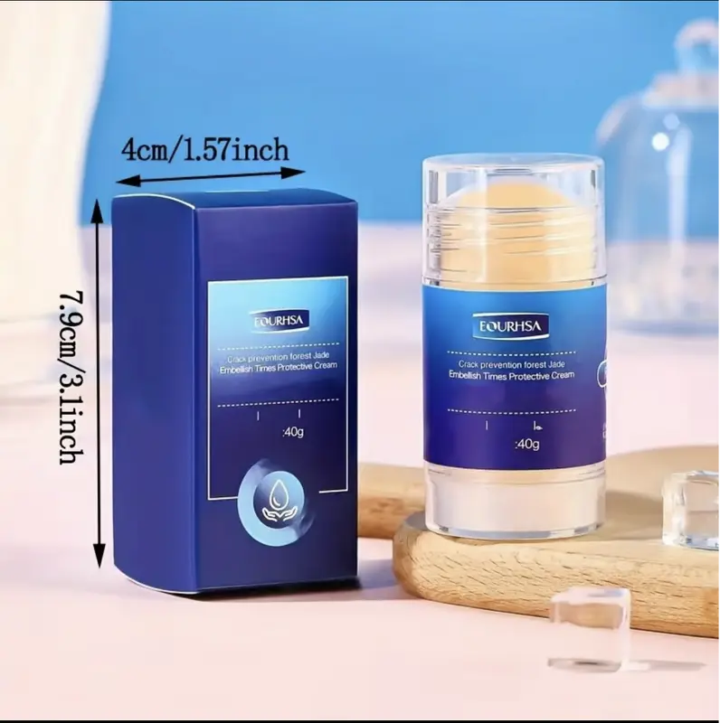 Kem Dưỡng Da Chân Chống Nứt Nẻ, 40G, Thích Hợp Cho Bàn Chân Và Gót Chân Khô Và Nứt Nẻ, Dưỡng Ẩm Cho Bàn Chân Và Gót Chân Khô, Ngăn Ngừa Nứt Nẻ, Làm Cho Bàn Chân Mịn Màng Và Mềm Mại, Dưỡng Ẩm Và Nuôi Dưỡng, Chứa Squalene Thực Vật Chân Cho Bé 1