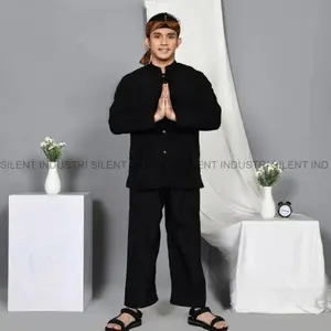 Oculamsya - Setelan Baju Pangsi Dewasa Satu Set Baju + Celana Pangsi Sunda Dewasa / Baju Adat Sunda / Baju Adat Baduy / Baju Tradisional / Baju silat Terbaru Termurah Terlaris