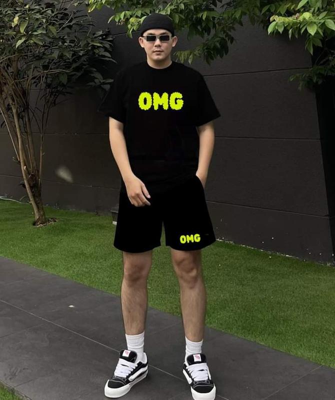 ĐỒ BỘ BIGSIZEE LÊN TỚI 130KG  THÔNG THƯƠNG CỔ TRÒN ÔMA GON TRƠN CAO CĂP Cotton Menswear Quần Áo Thun Nam 5