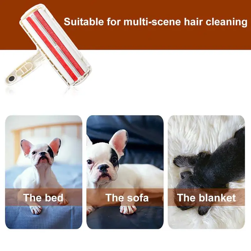 Pembersih Bulu KucinG/Anjing  Tanpa Merusak Pakain Karpet Dan Furniture Lint Remover Roller Pet Hair 4