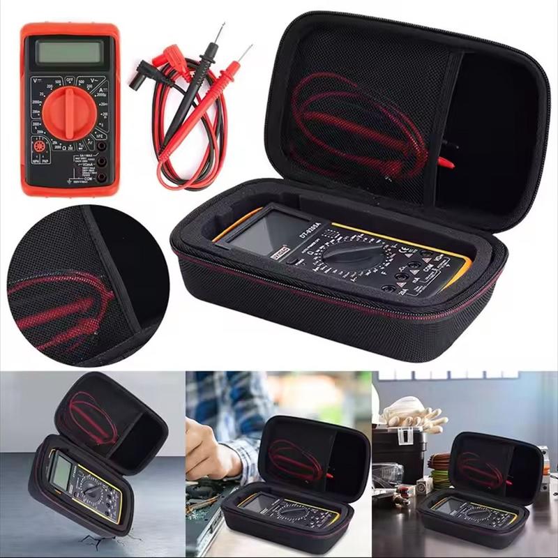 Multimeter Rugged Box Waterproof Portable Multimeter Storage Bag with Handle Large - TikTok ...