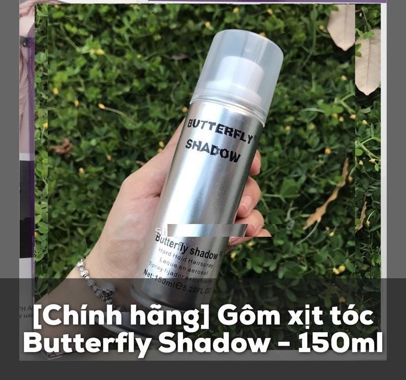   Chính Hãng  Gôm Xịt Tóc ButterFly Shadow 600ml ,320ml,150ml Keo Bạc - Mỹ Phẩm Trường An 