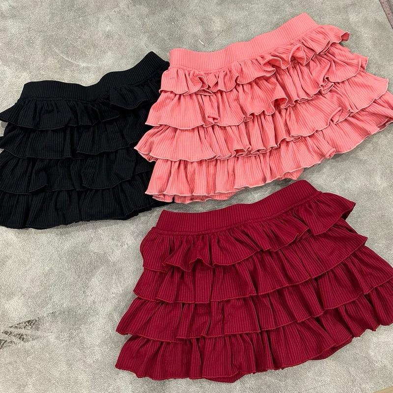 Chân váy tầng hot trend nhiều màu 6