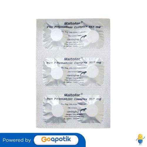 Gambar MALTOFER TABLET KUNYAH STRIP dari Apotek Anugerah Nanda by GoApotik Kota Administrasi Jakarta Timur Tokopedia
