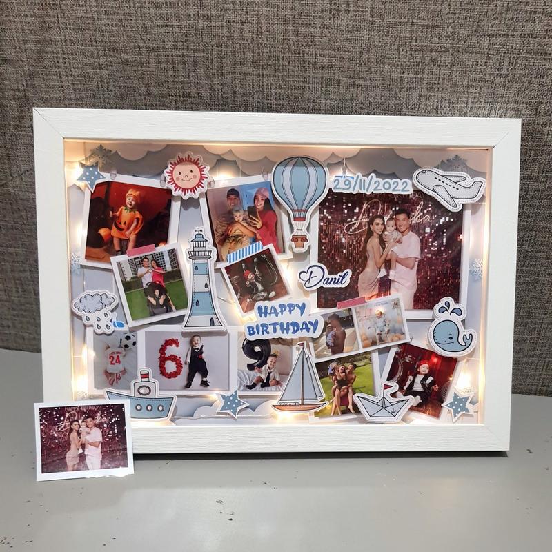 khung 3D khung hộp sâu 1.5 cm, 15×15, 20×20,15*20, 20*30 ... .chưa kèm trang trí Khung Tranh Decor Trang Trí Nhà  Decor Phòng