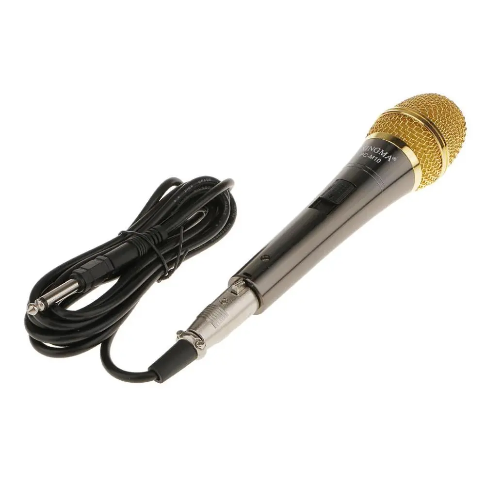 M10 Professional Condenser Sound Recording Mic- Audio Metal